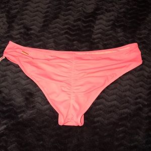 Coral bikini bottom